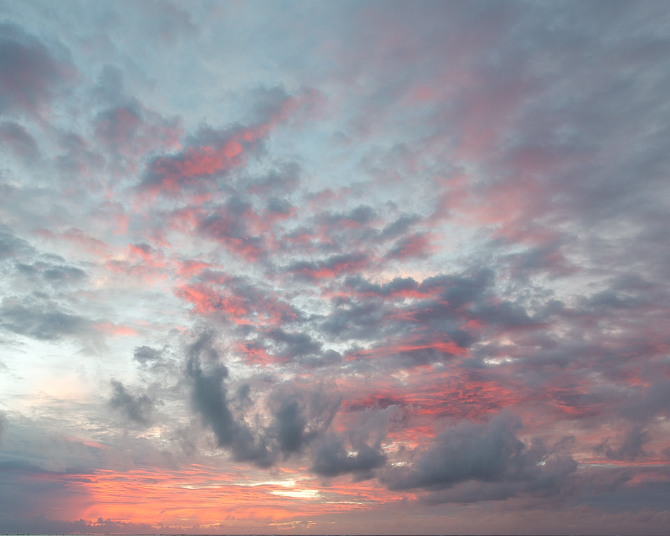 Cook Island Sunset Clouds