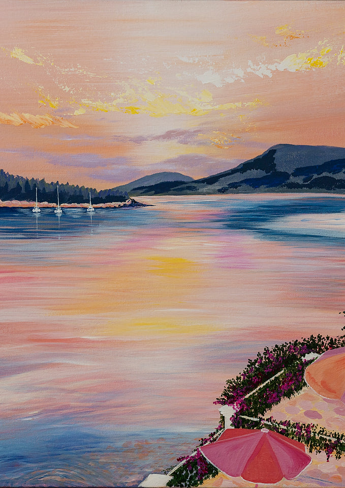 Fiscardo Sunrise Fine Art Print