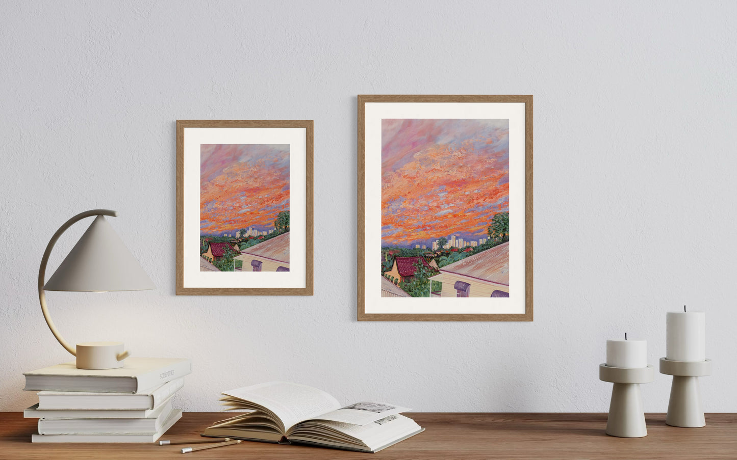 West End Rooftops Fine Art Prints A3 / A4