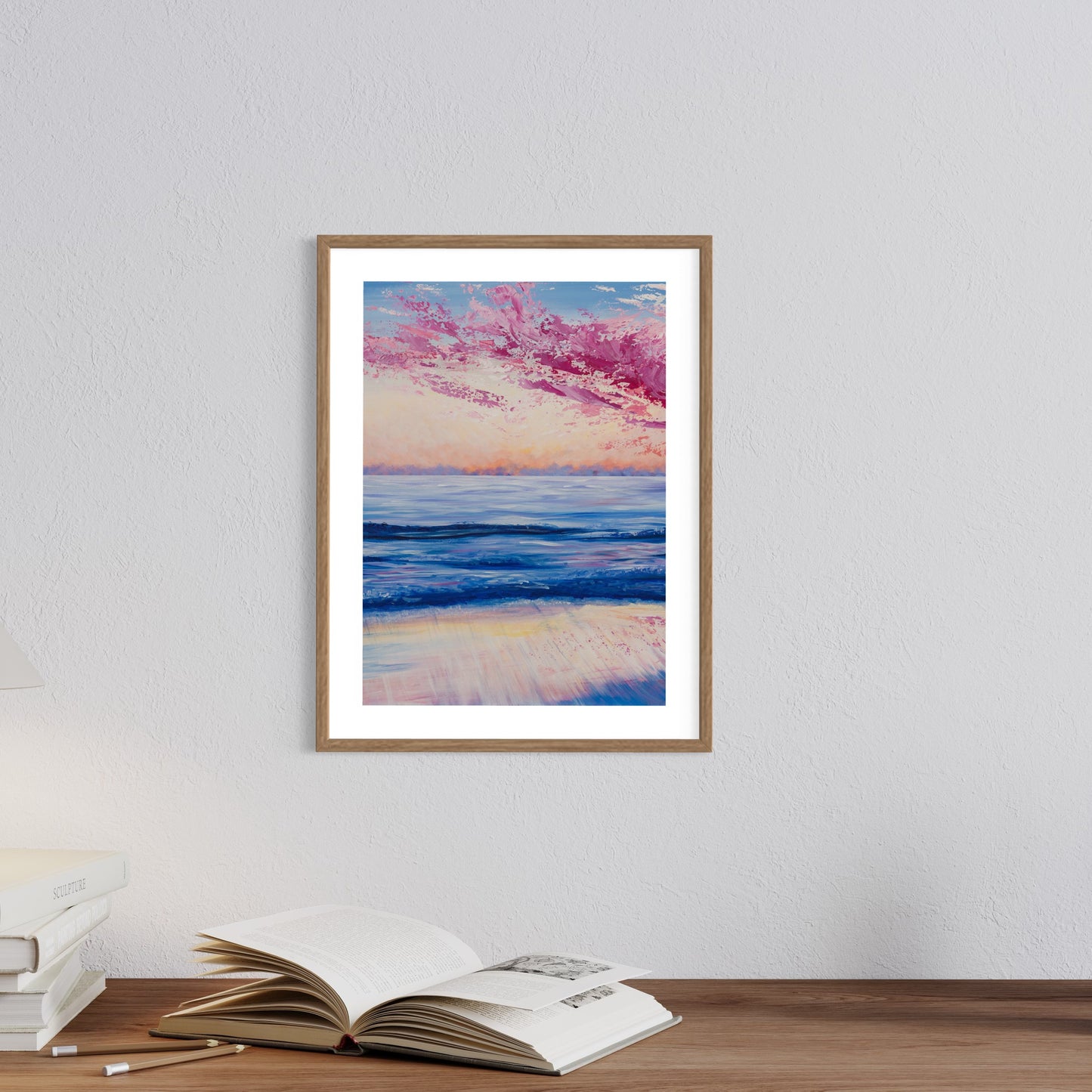 Gold Coast Pink Dawn Fine Art Print