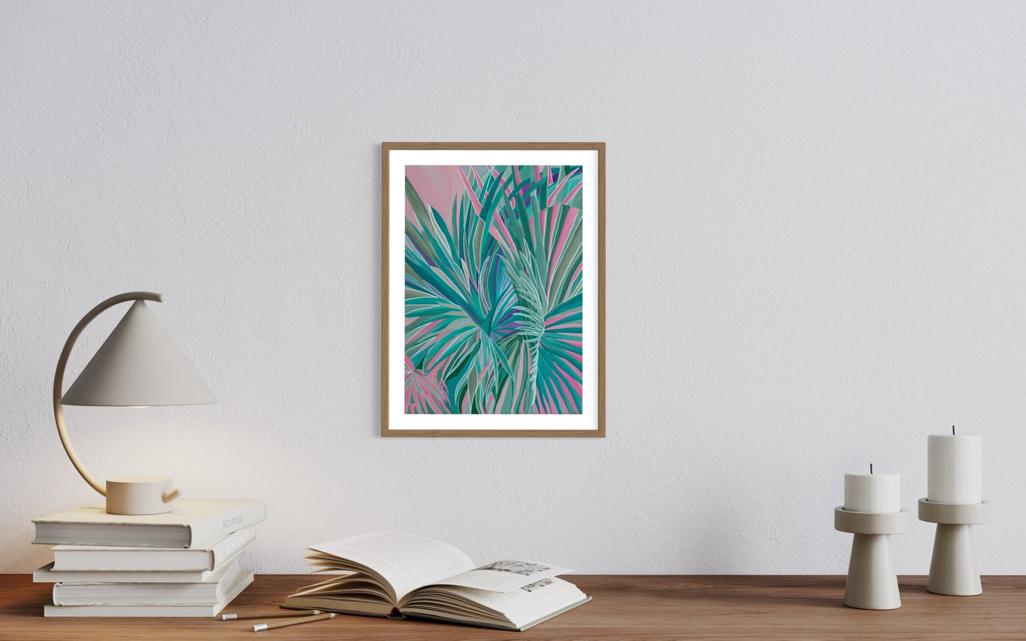 Palmy Days Fine Art Print