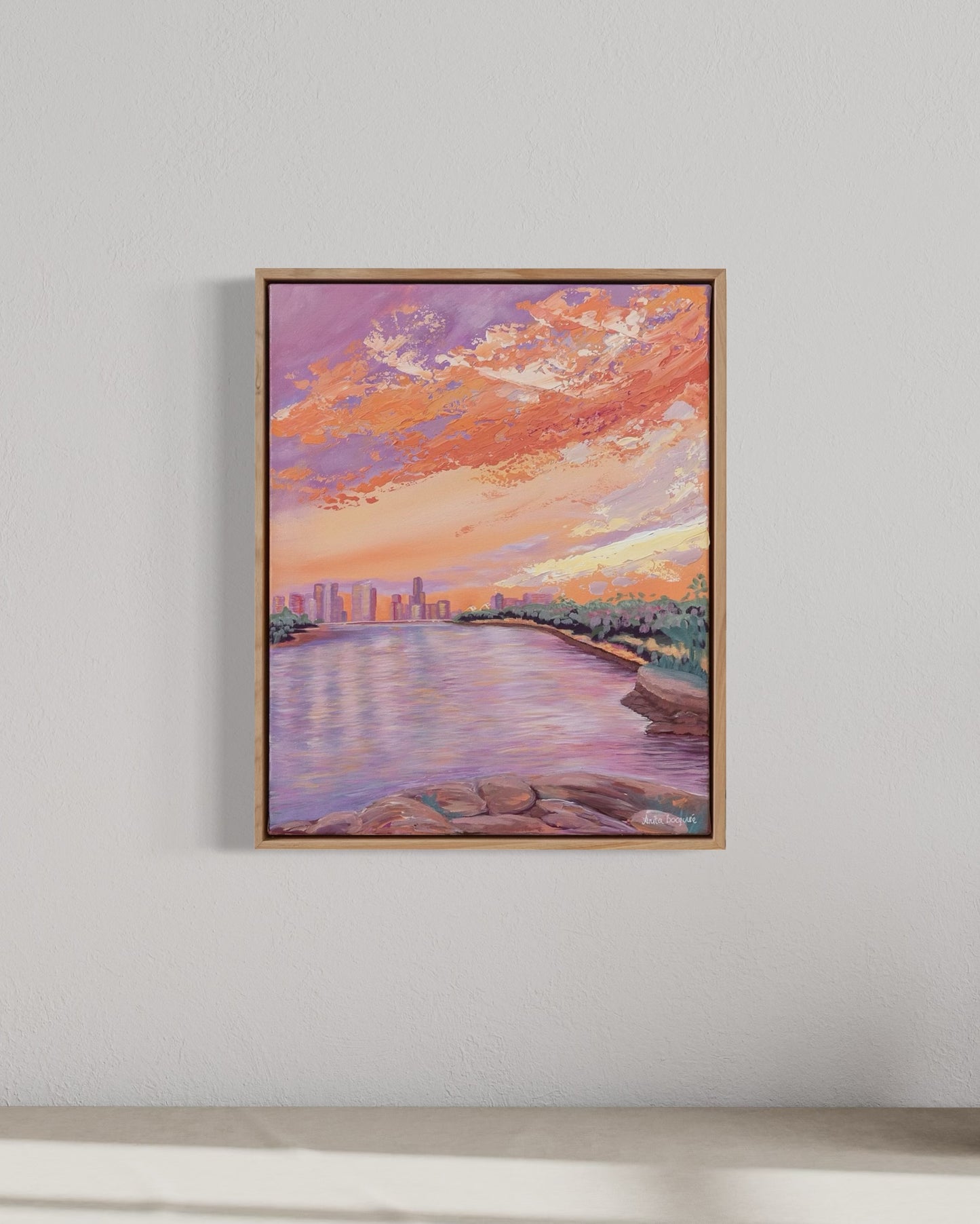 Kangaroo Point Sunset (Original Art)