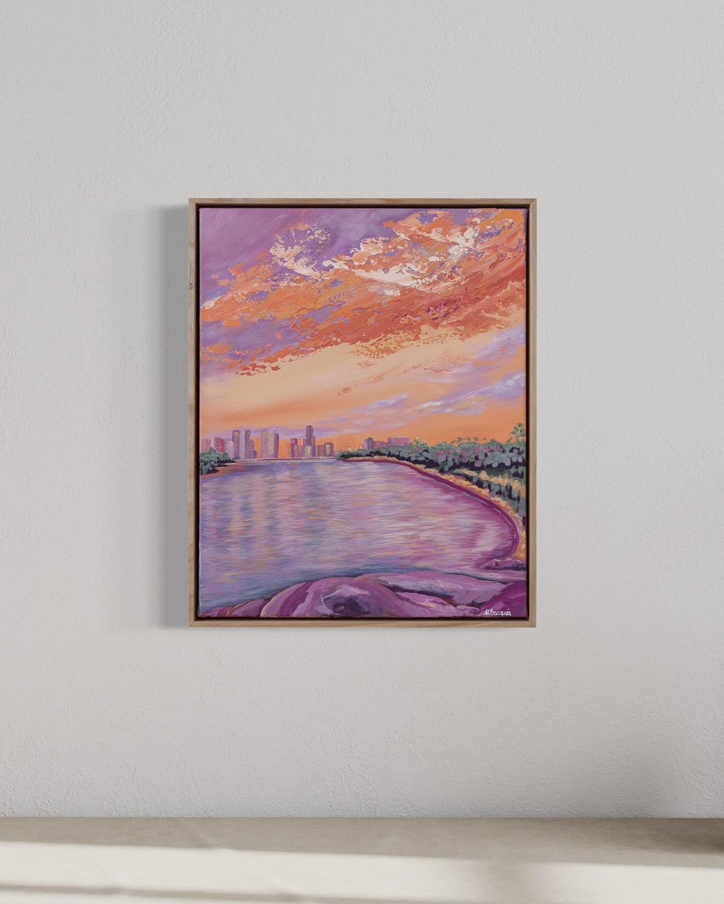 Kangaroo Point Sunset (Original Art)