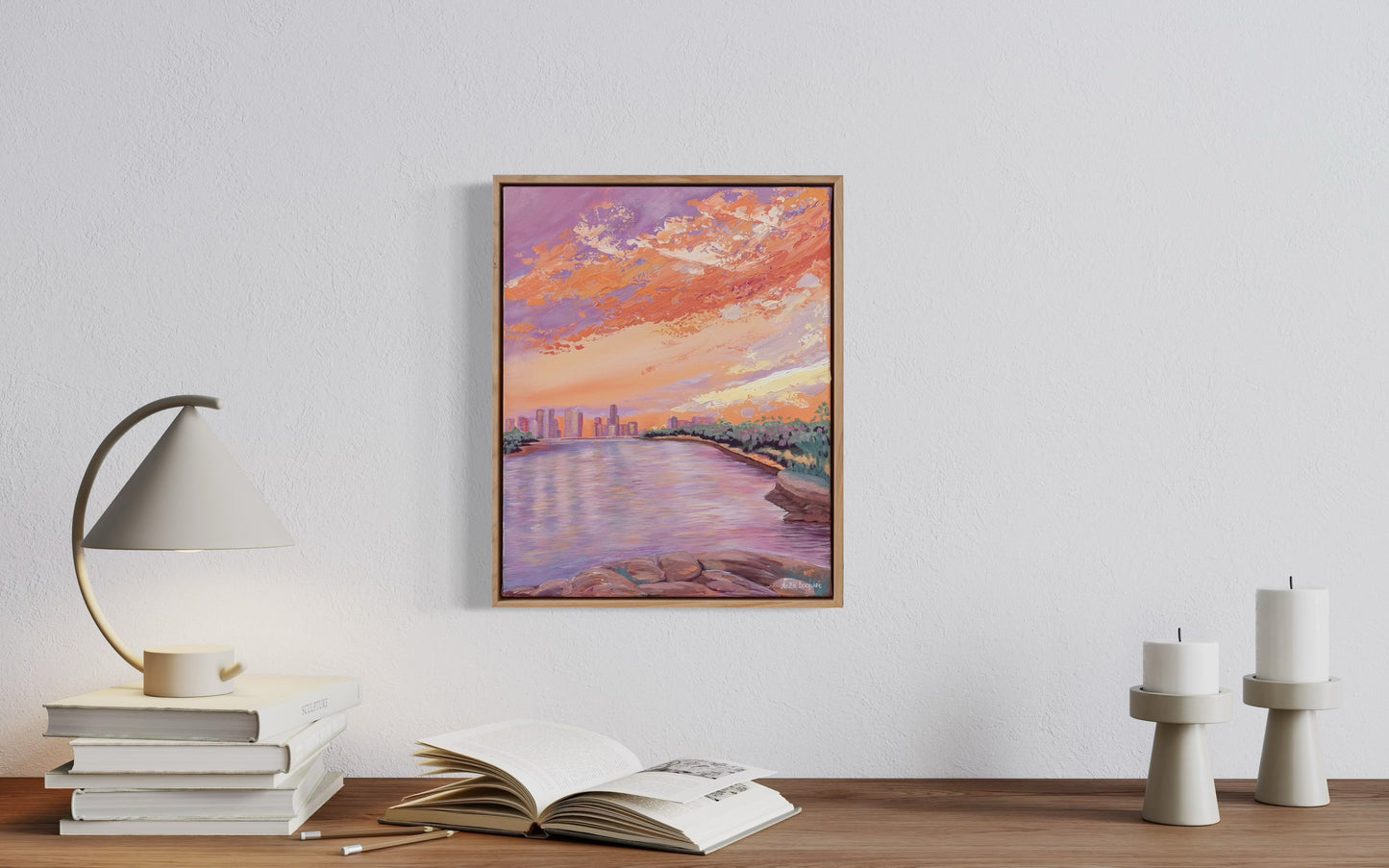 Kangaroo Point Sunset (Original Art)