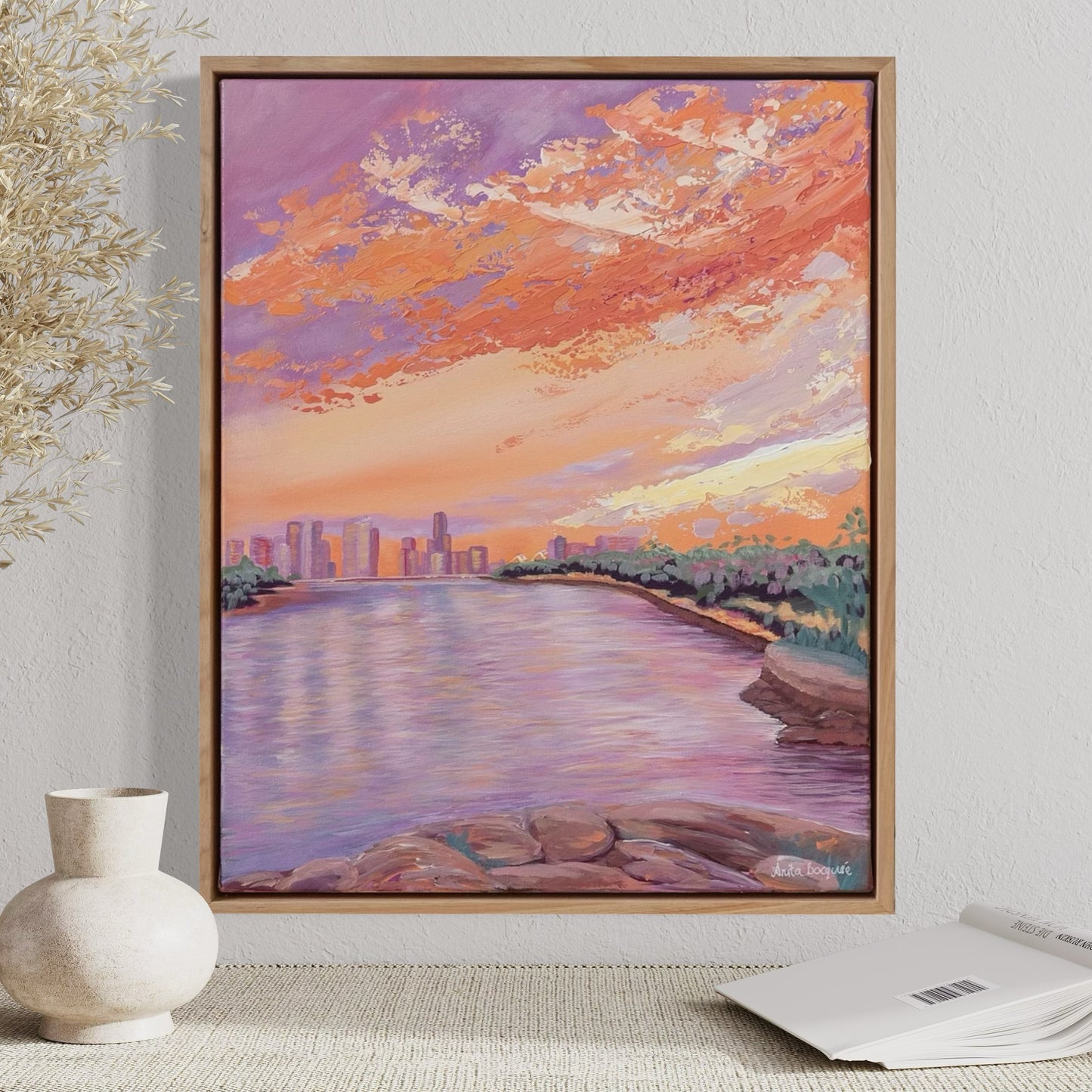 Kangaroo Point Sunset (Original Art)