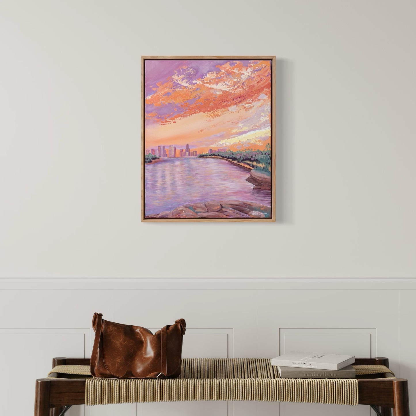 Kangaroo Point Sunset (Original Art)