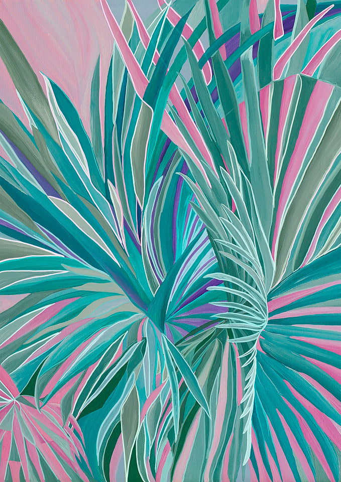 Palmy Days Fine Art Print
