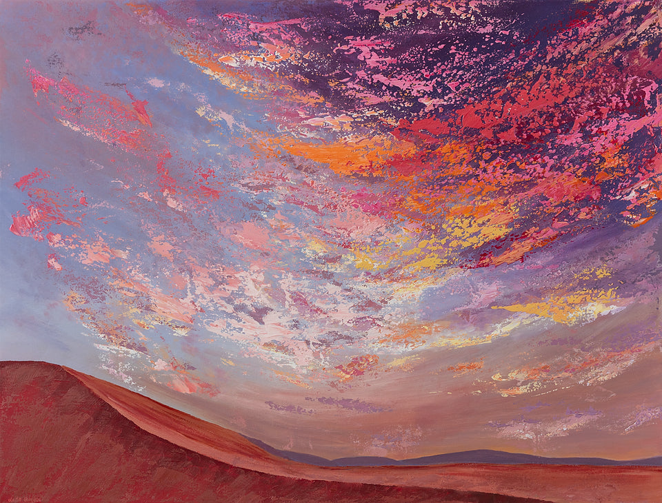 Pink Dune Sunset (Original)