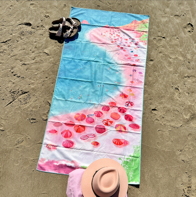 anitab art,travel towel, microfibre towel