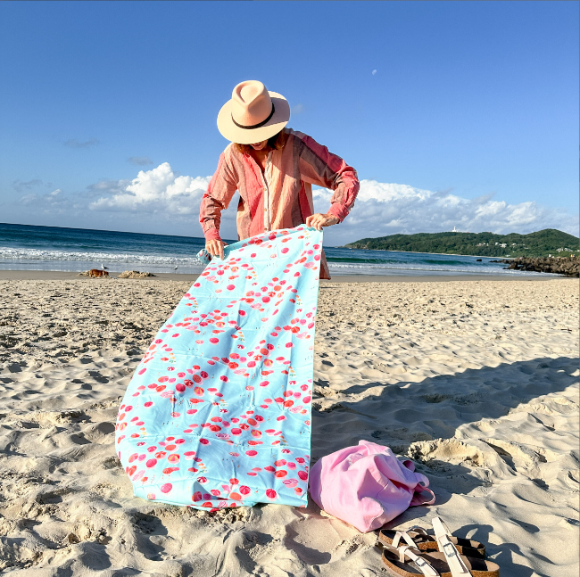 anitab art,travel towel, microfibre towel
