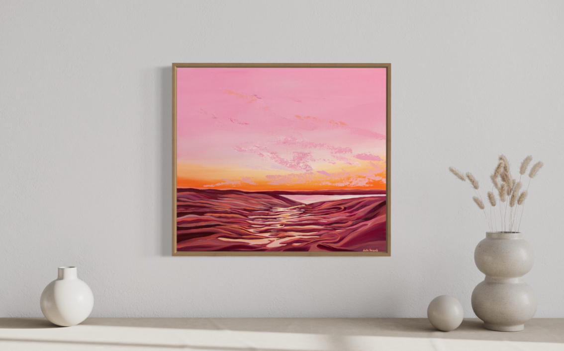 Sunset Ribbons – Kimberley Coast (Original Art)