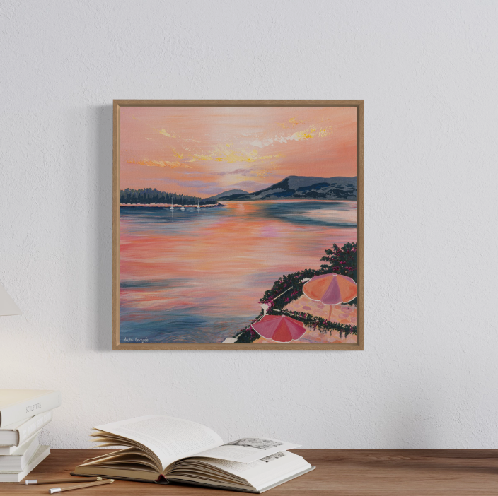 SOLD Fiscardo Sunrise (Original Art)