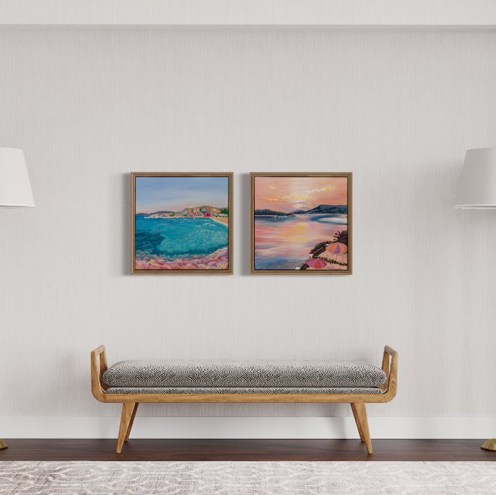 SOLD Fiscardo Sunrise (Original Art)