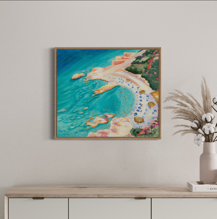 SOLD Summer Days on Rhodes (Original Art)
