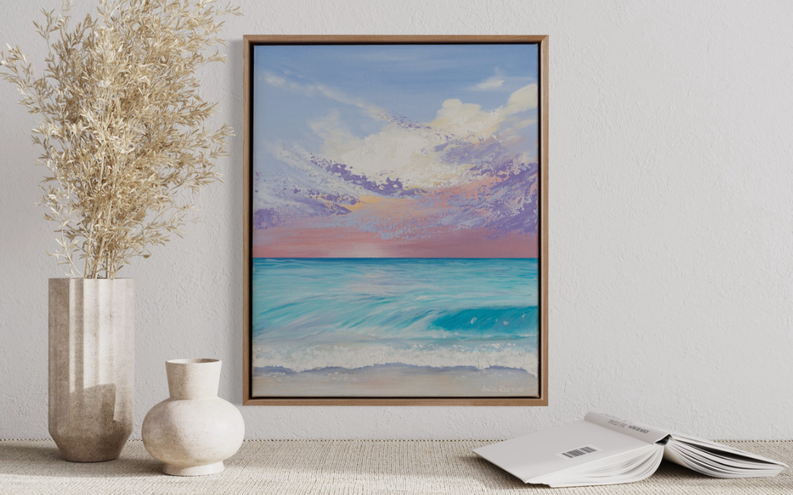 Tumbling Waves (Original Art)