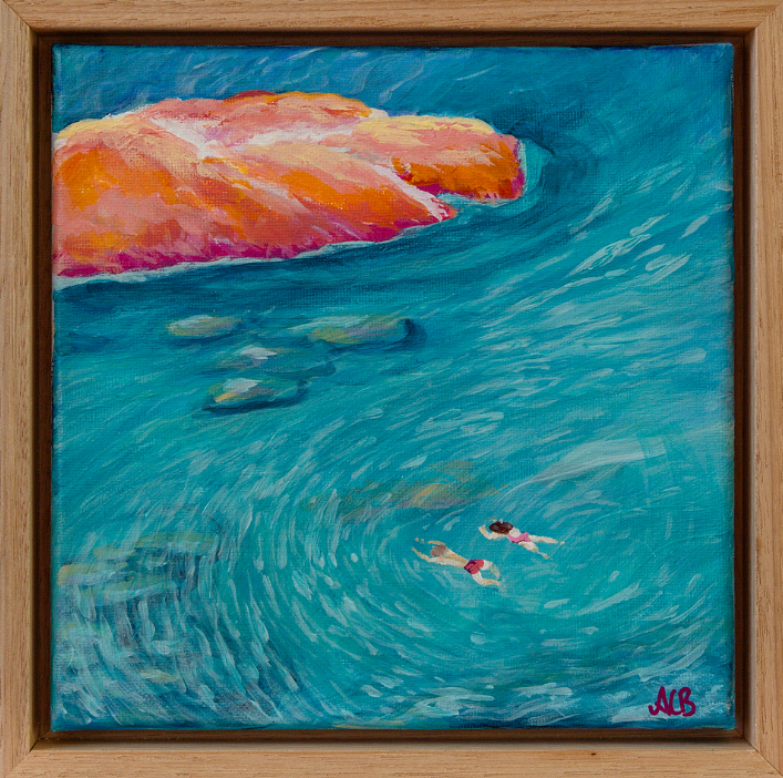 SOLD Grande Blue (Original Art)