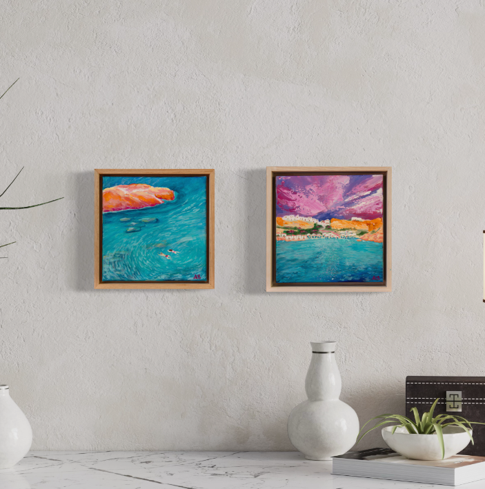 SOLD Grande Blue (Original Art)