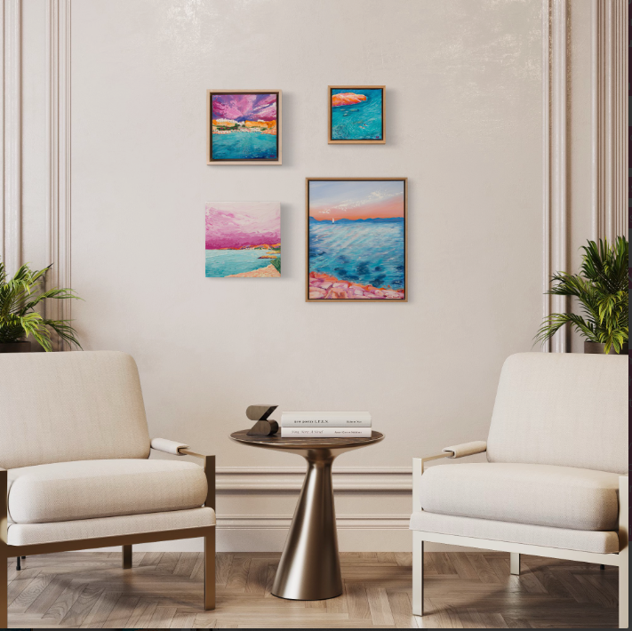 SOLD Grande Blue (Original Art)