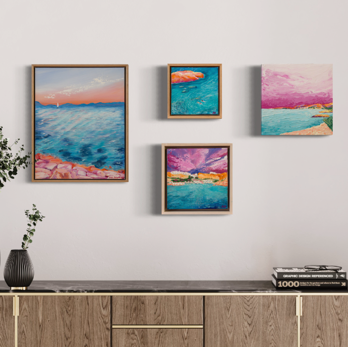 SOLD Grande Blue (Original Art)