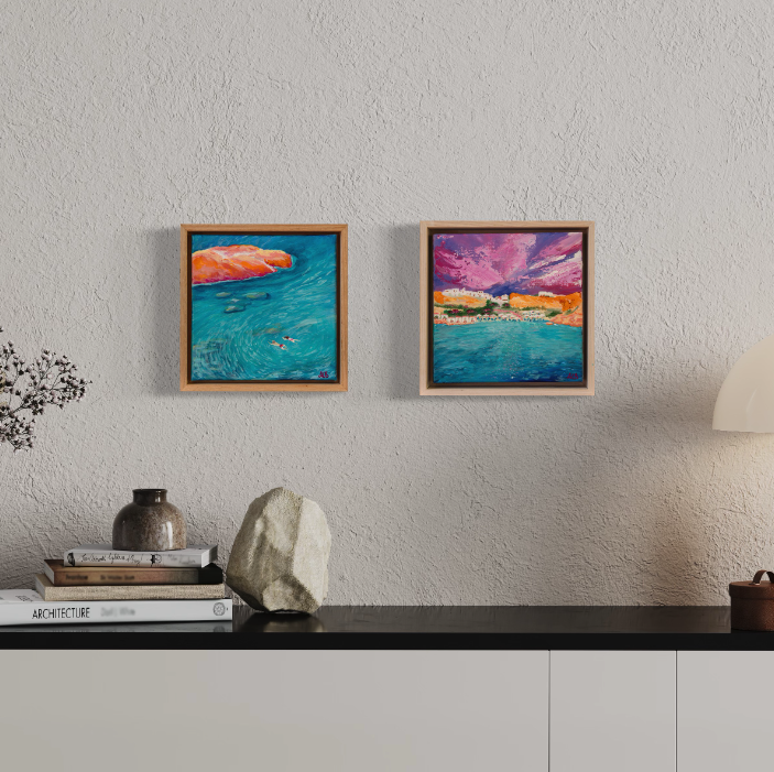 SOLD Grande Blue (Original Art)