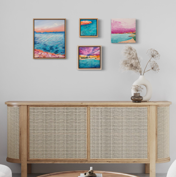 SOLD Grande Blue (Original Art)