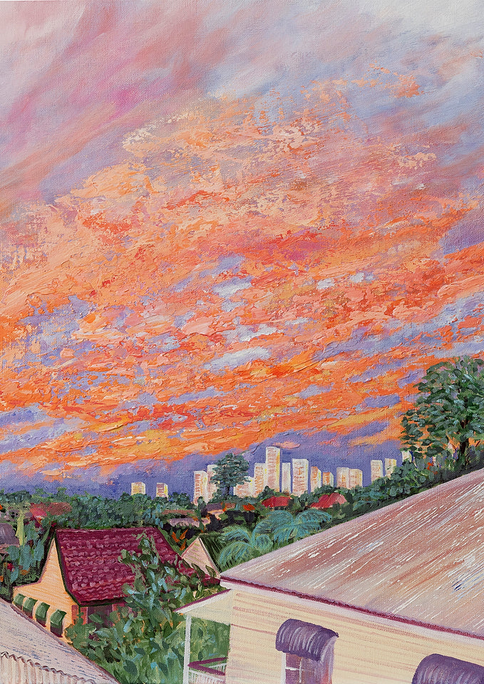 West End Rooftops Fine Art Prints A3 / A4