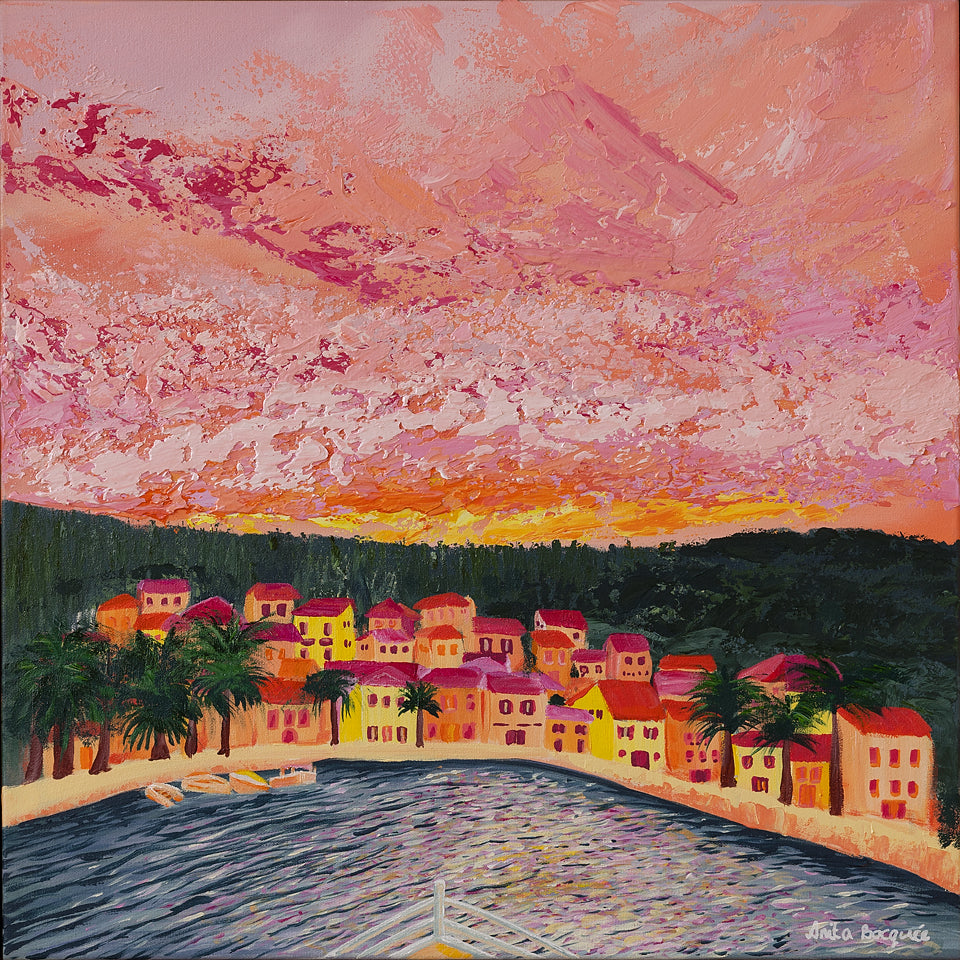 Summer Bliss - Sailing Croatia (Original Art)