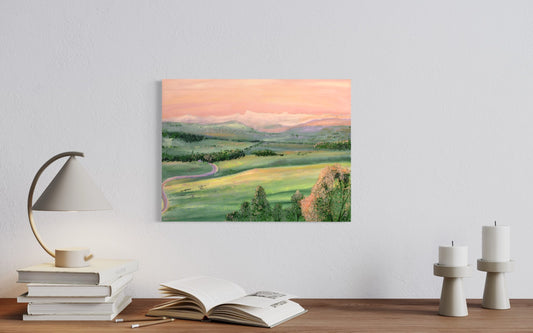 SOLD Peachy Sunrise HiddenVale (Original)