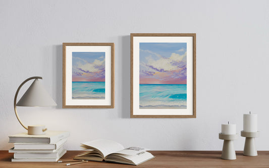 Tumbling Waves Fine Art Prints A3 / A4