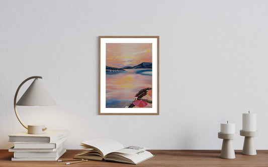 Fiscardo Sunrise Fine Art Print