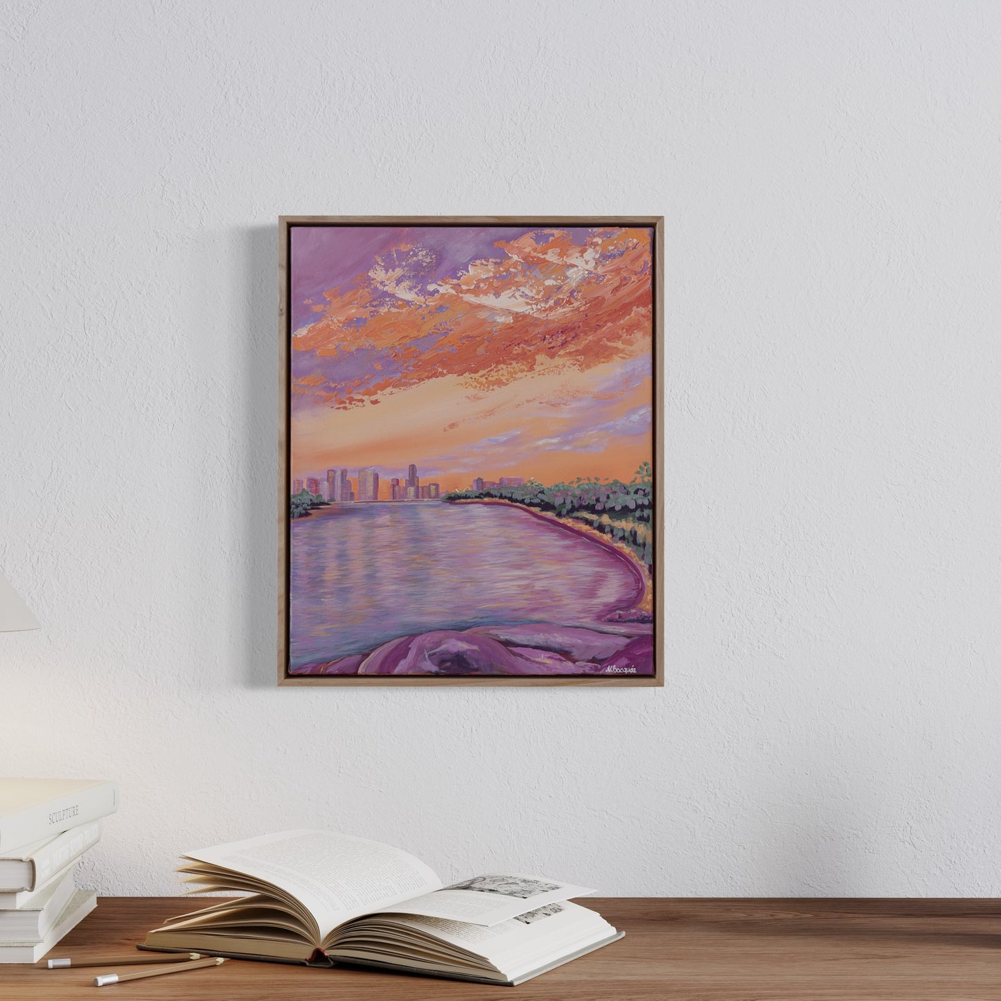 Kangaroo Point Sunset (Original Art)