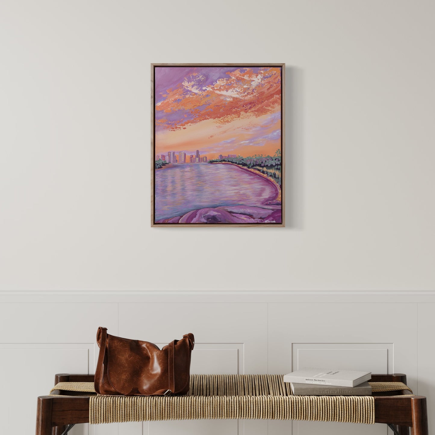 Kangaroo Point Sunset (Original Art)