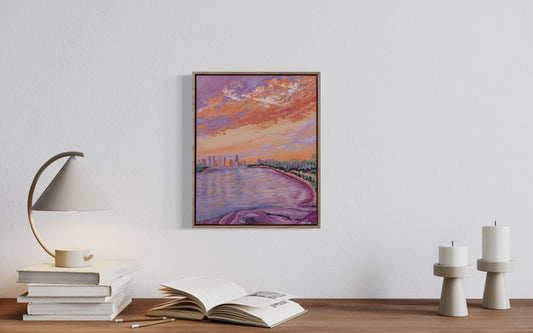 Kangaroo Point Sunset (Original Art)