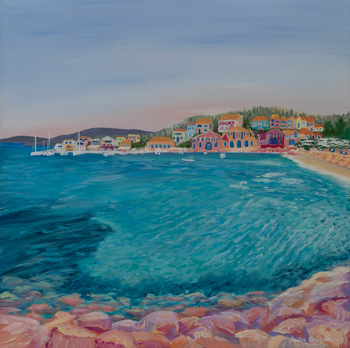 SOLD Assos Kefalonia (Original Art)