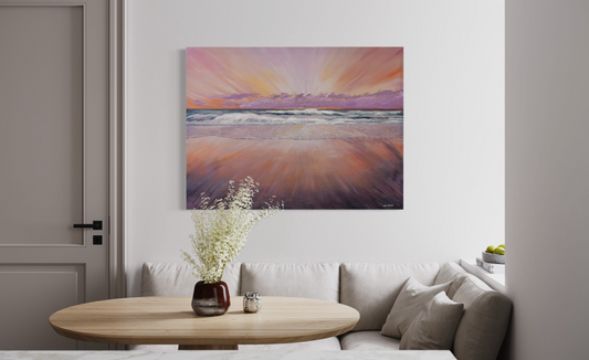 It’s A New Day – Currumbin Dawn (Embellished Canvas Art Prints)