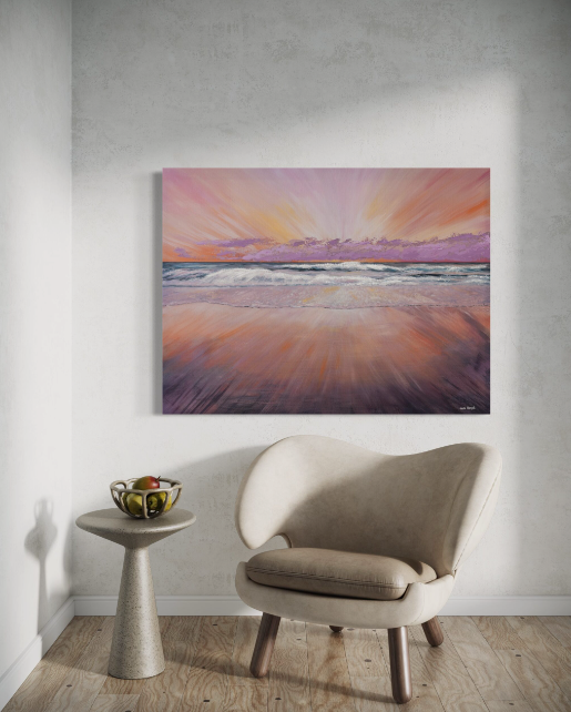 It’s A New Day – Currumbin Dawn (Embellished Canvas Art Prints)